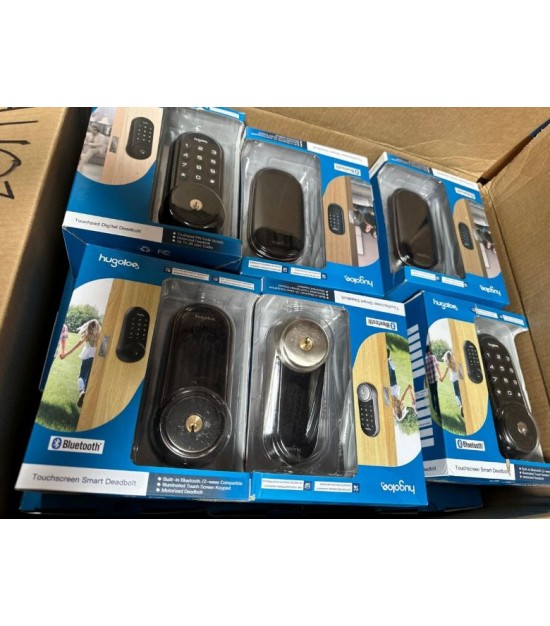 Hugolog Customer Return (OPEN BOX) Keyless Smart Lock . 3694units. EXW Los Angeles